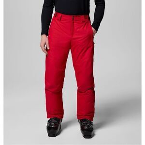 Columbia Snow Waterproof Ski Pants Omni Heat in Red Size M